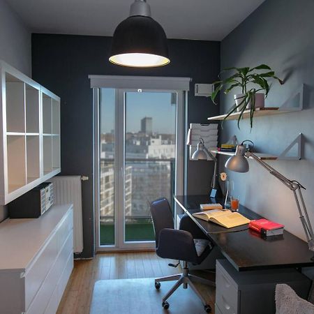 Dwupoziomowy, Rodzinny Apartament. Ochrona, Garaz. Warsaw Luaran gambar