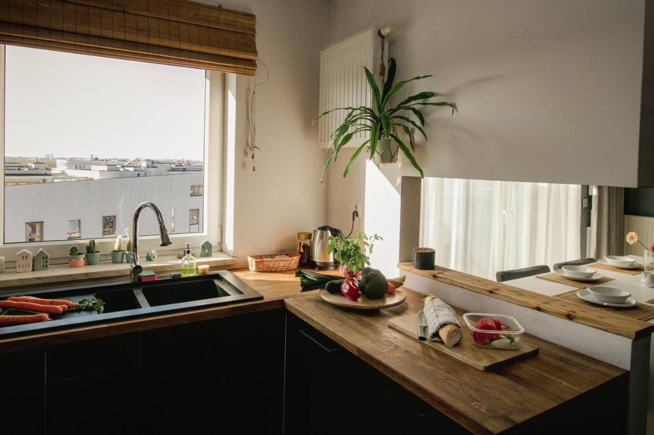 Dwupoziomowy, Rodzinny Apartament. Ochrona, Garaz. Warsaw Luaran gambar