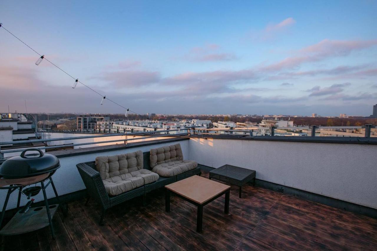 Dwupoziomowy, Rodzinny Apartament. Ochrona, Garaz. Warsaw Luaran gambar