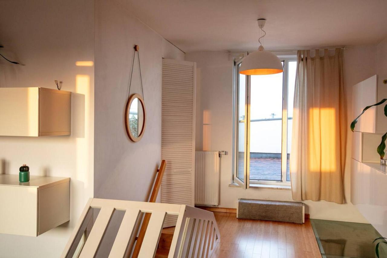 Dwupoziomowy, Rodzinny Apartament. Ochrona, Garaz. Warsaw Luaran gambar
