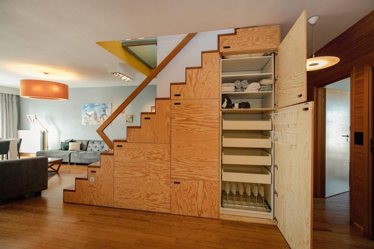 Dwupoziomowy, Rodzinny Apartament. Ochrona, Garaz. Warsaw Luaran gambar